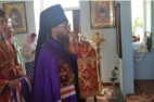 Епископ Мариинско-Посадкий Игнатий, викарий Чебоксарской епархии совершил Божественную Литургию в храме в честь пророка Божия Илии с.Ильинка 